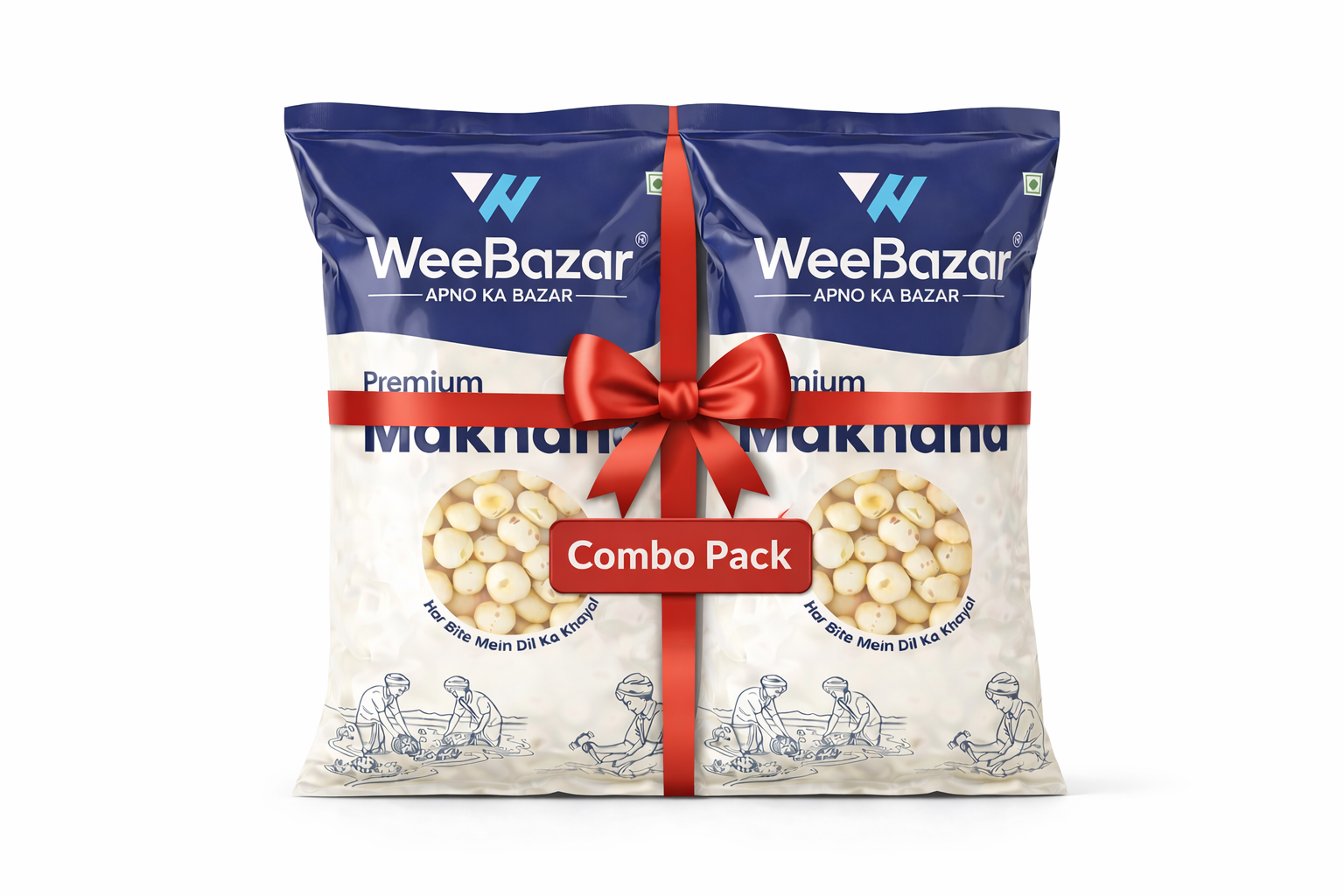 Premium White Makhana 500g